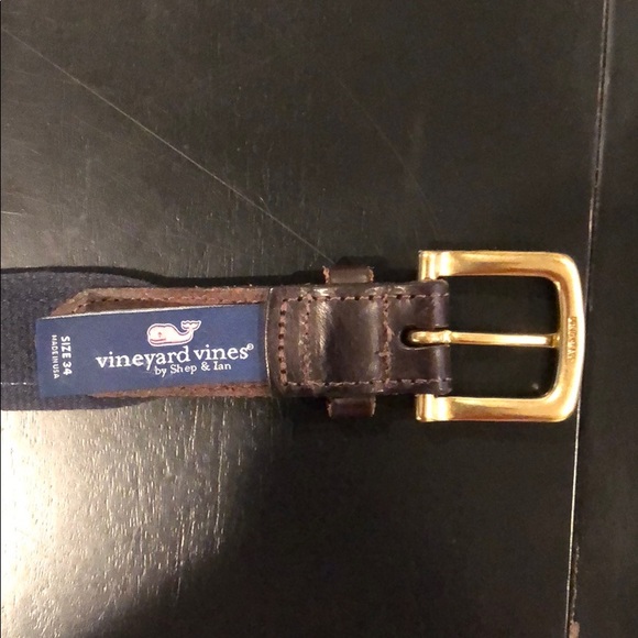 Kelly Green Vineyard Whale Canvas Club Belt - Picture 2 of 5